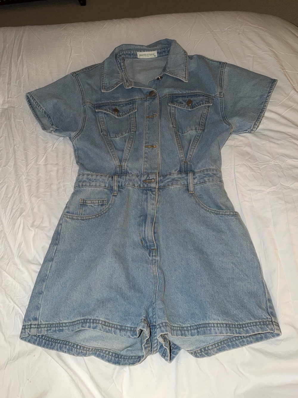 Pants Store Denim Denim Romper
